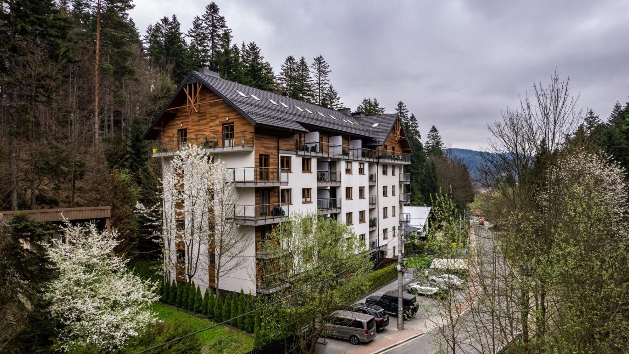 Apartamenty Sun & Snow Zielona Krynica-Zdrój Exteriör bild